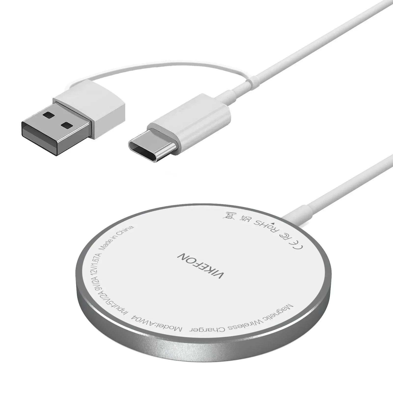 30W Magnetic Wireless Charger PD Type-C Fast Charging Pad - Onlytenbucks.com