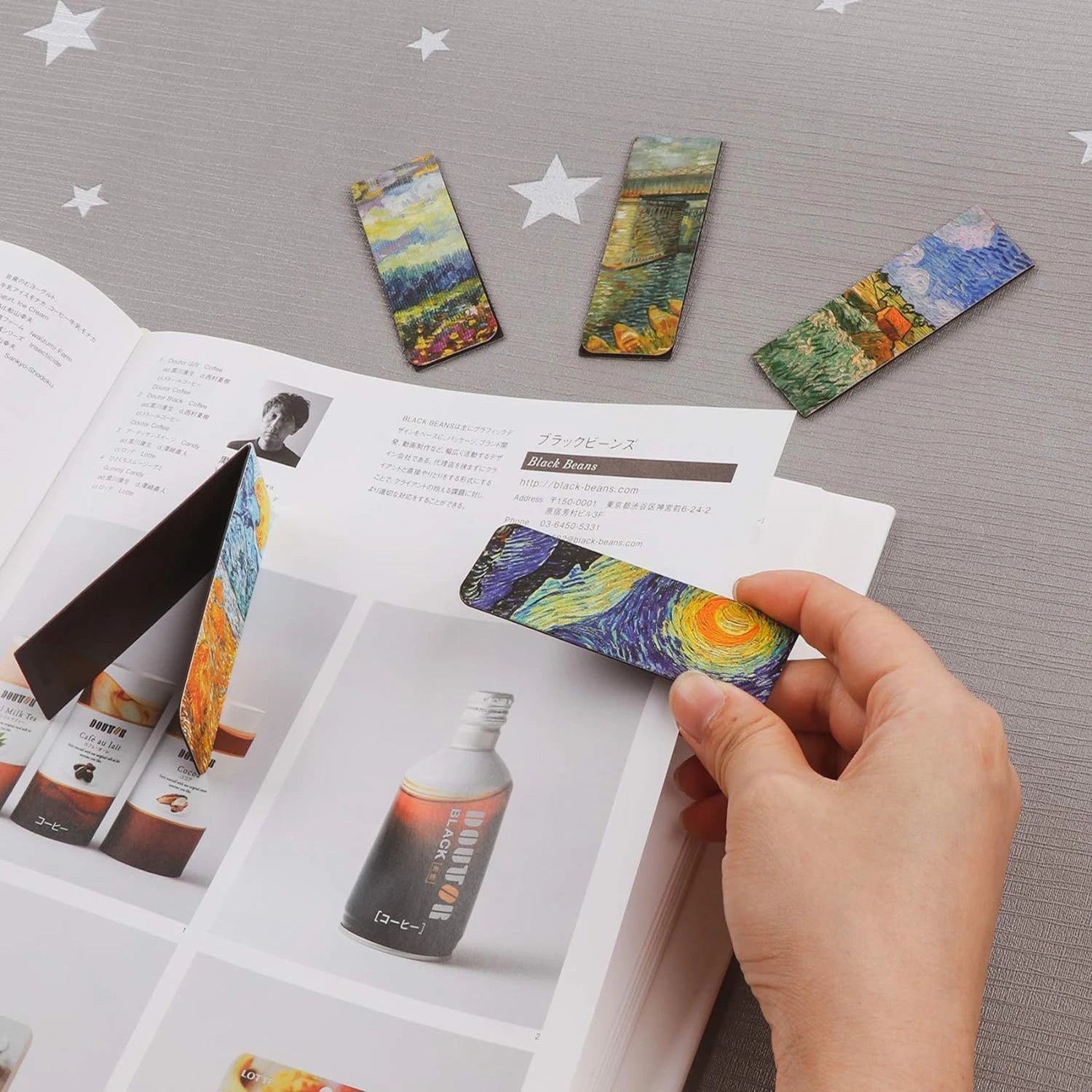 2.5Inch 4PCS Bookmarks with Magnet Book Markers Page Clip for Students Teachers Sch additional angle