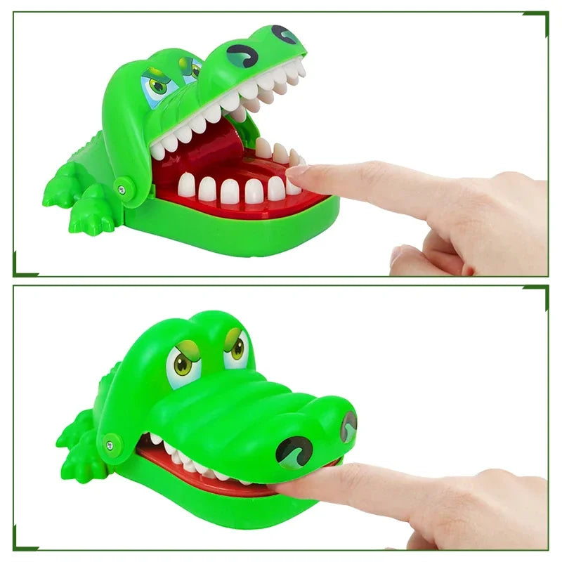Crocodile Teeth Toys Alligator Biting Finger Dentist Classic Family Games Party Prank lifestyle view