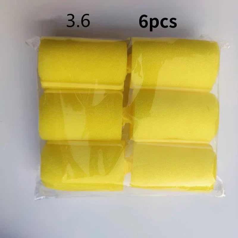 Soft Sponge Foam Hair Rollers | DIY Curling Kit for Natural Bouncy Curls lifestyle view