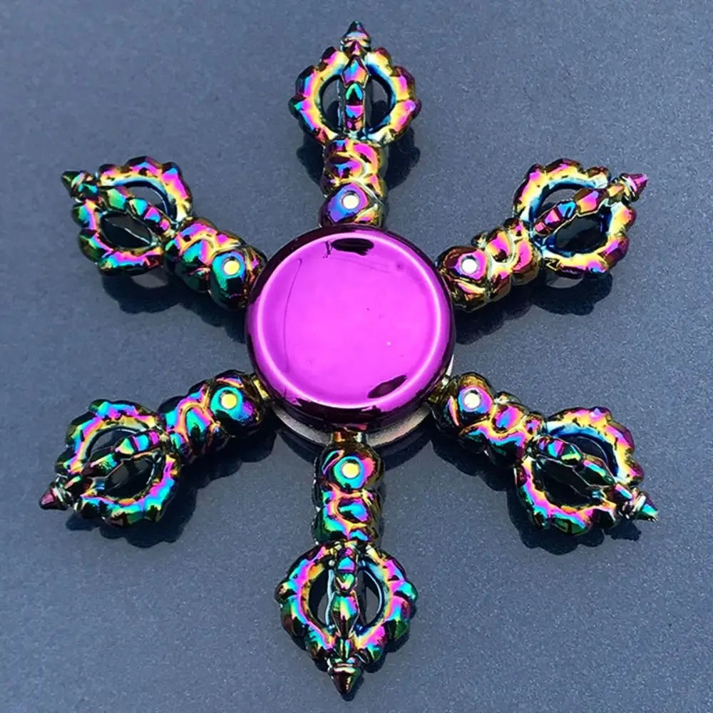 Dragon Wings Hand Spinner | Low Noise Alloy Finger Fidget Toy close-up view