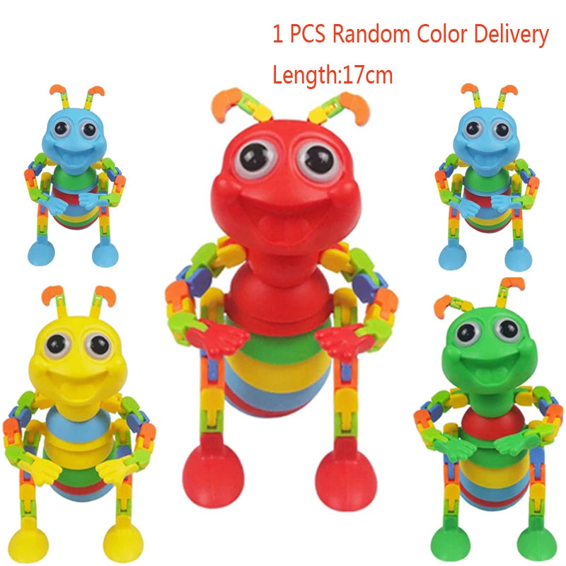 3D Sensory Stress Relief Slug Toy | Twistable Fidget Caterpillar for Anxiety alternate view