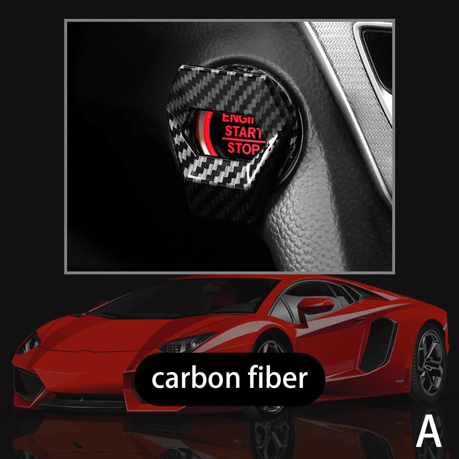 Auto Ignition Button For Car Car Engine Start Stop Switch Cover Anti-scratch Protection Decorative Car-Styling Accessories NEW