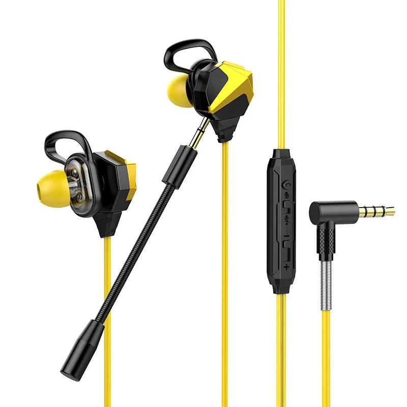 Gaming Headset with 7.1 Surround Sound and Noise-Cancelling Mic | Wired PC Earphone additional angle