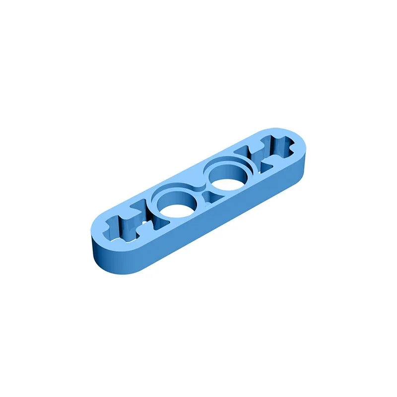 Gobricks GDS-690 Technical Liftarm Thin 1 x 4 with Axle Holes | Compatible Building B alternate view