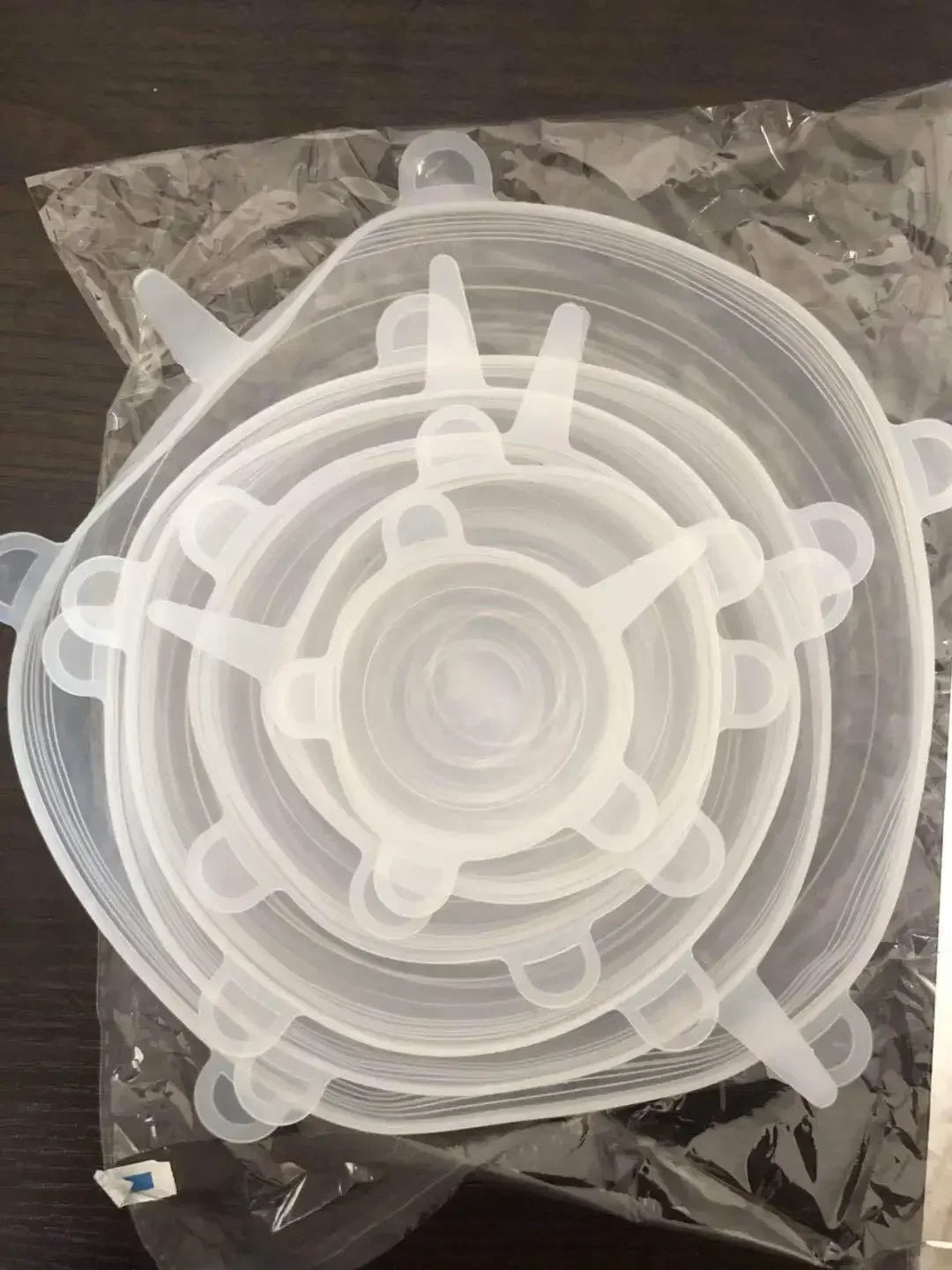 Silicone Stretch Lid Kitchen Accessories Can Be Reused Food Cover Plastic Wrap Cover F close-up view