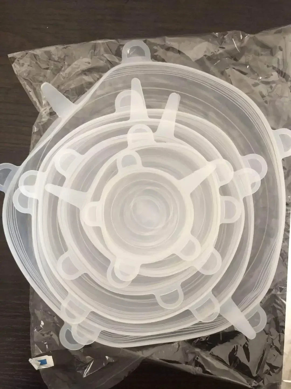 Silicone Stretch Lid Kitchen Accessories Can Be Reused Food Cover Plastic Wrap Cover F close-up view