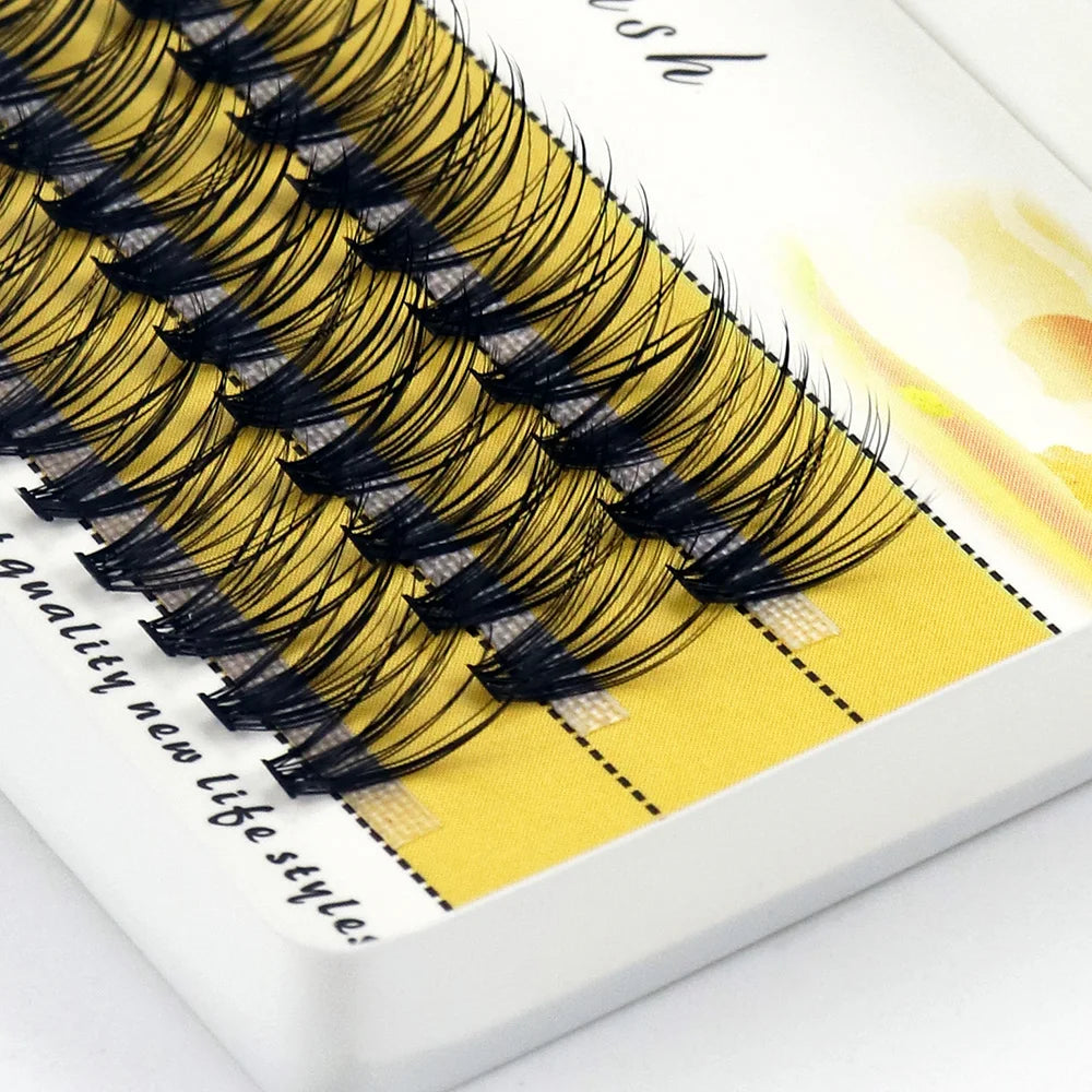 Bundles Natural Eyelash Extension 3D Russia Individual Eyelash Cluster Makeup Tools Lashes Cilia