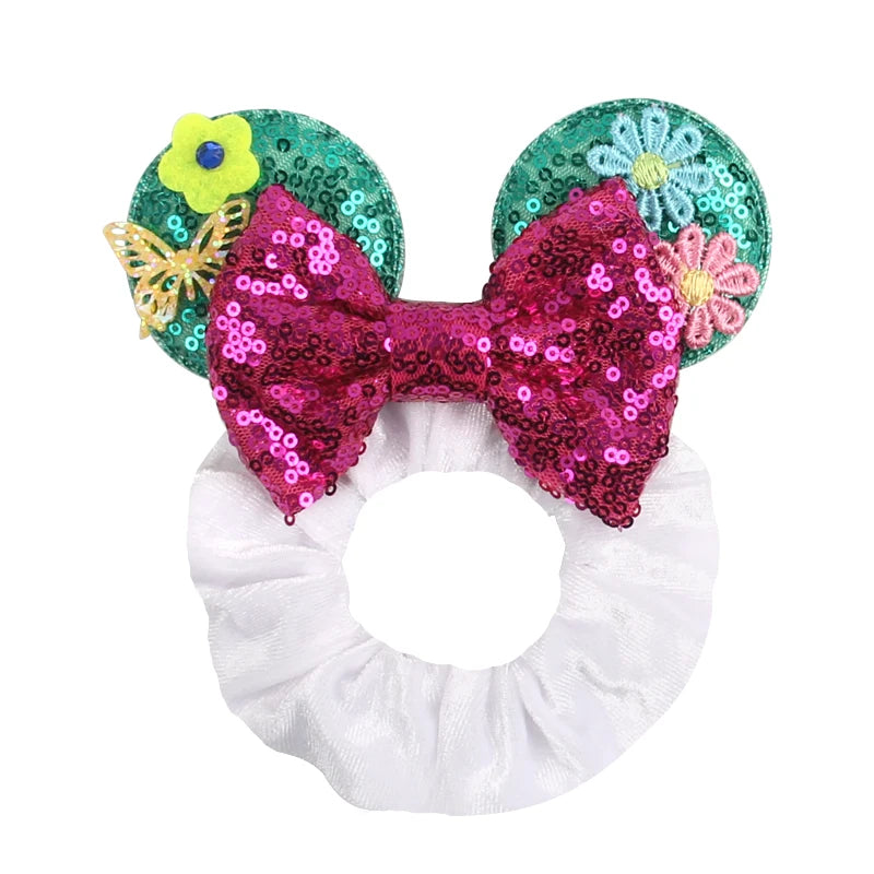 Mouse Ears Sequins Bows Headband for Girls