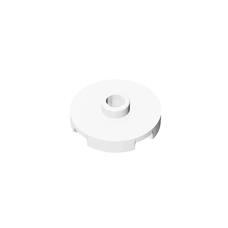 Gobricks GDS-1041 Tile Round 2x2 with Open Stud | Compatible Building Block for DIY E lifestyle view