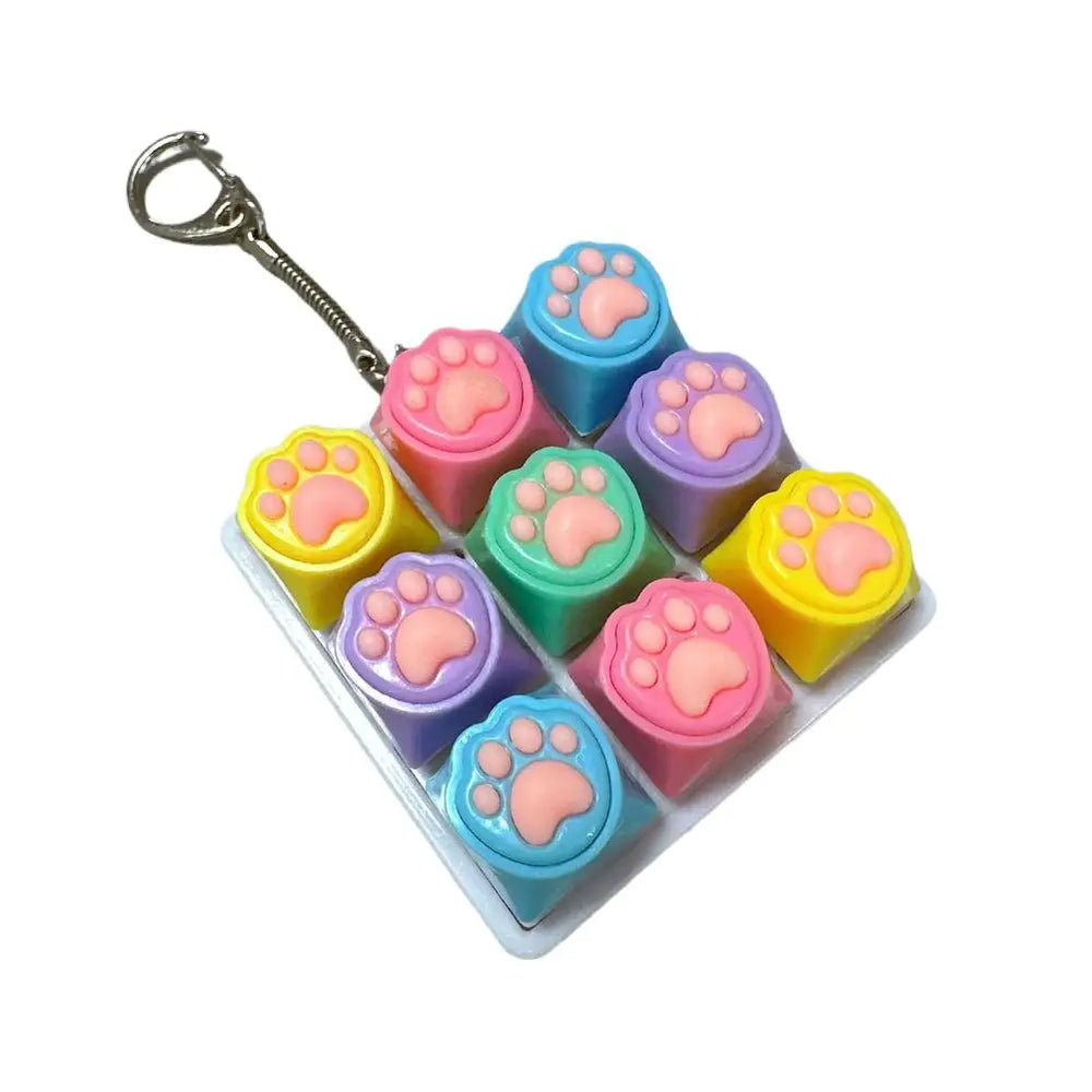 Stress Relief Fingertip Decompression Toys Clicker Fidget Toy | LED detail view