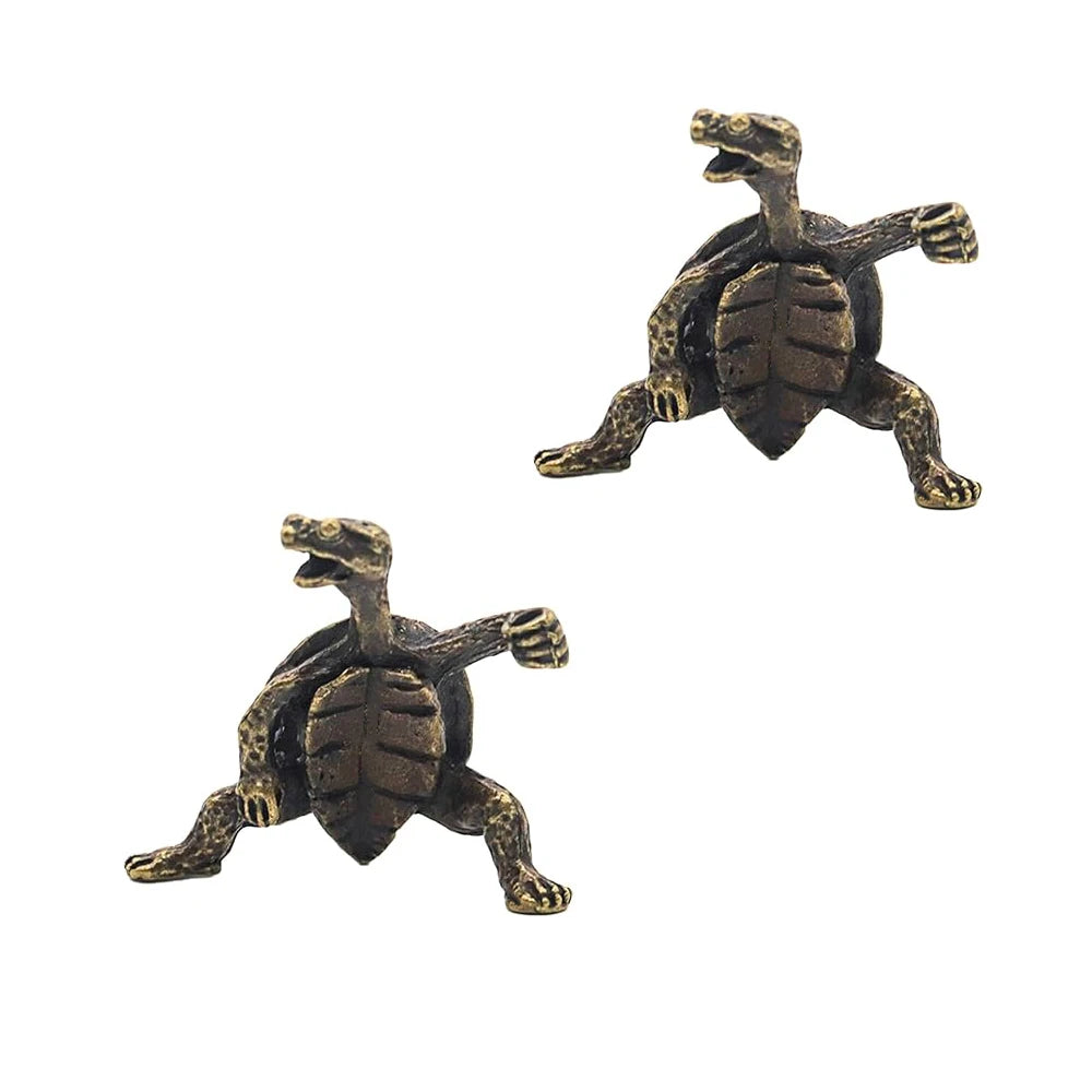 Antique Alloy Kung Fu Turtle Incense Holder | Home Decor Line Incense Burner lifestyle view