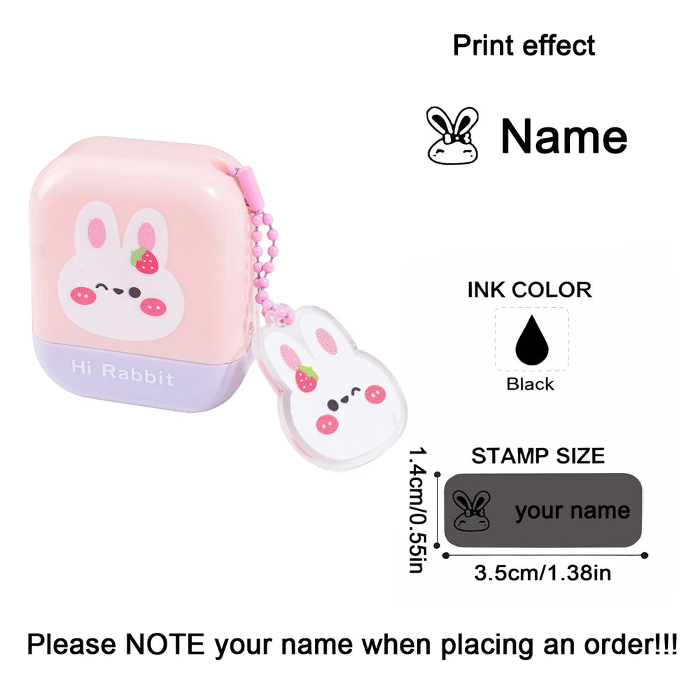 Custom Name Stamp for Clothes and School Uniforms | Personalized Belongings Marker alternate view