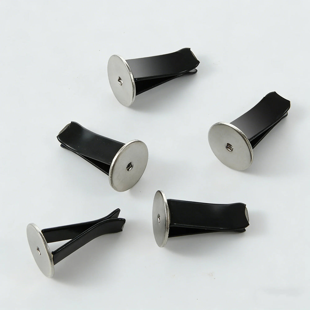 Metal Car Vent Clips with Rubber Covering