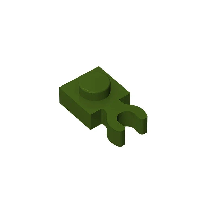 Gobrick GDS-814 PLATE 1X1 W. HOLDER | Building Block for DIY Creations detail view