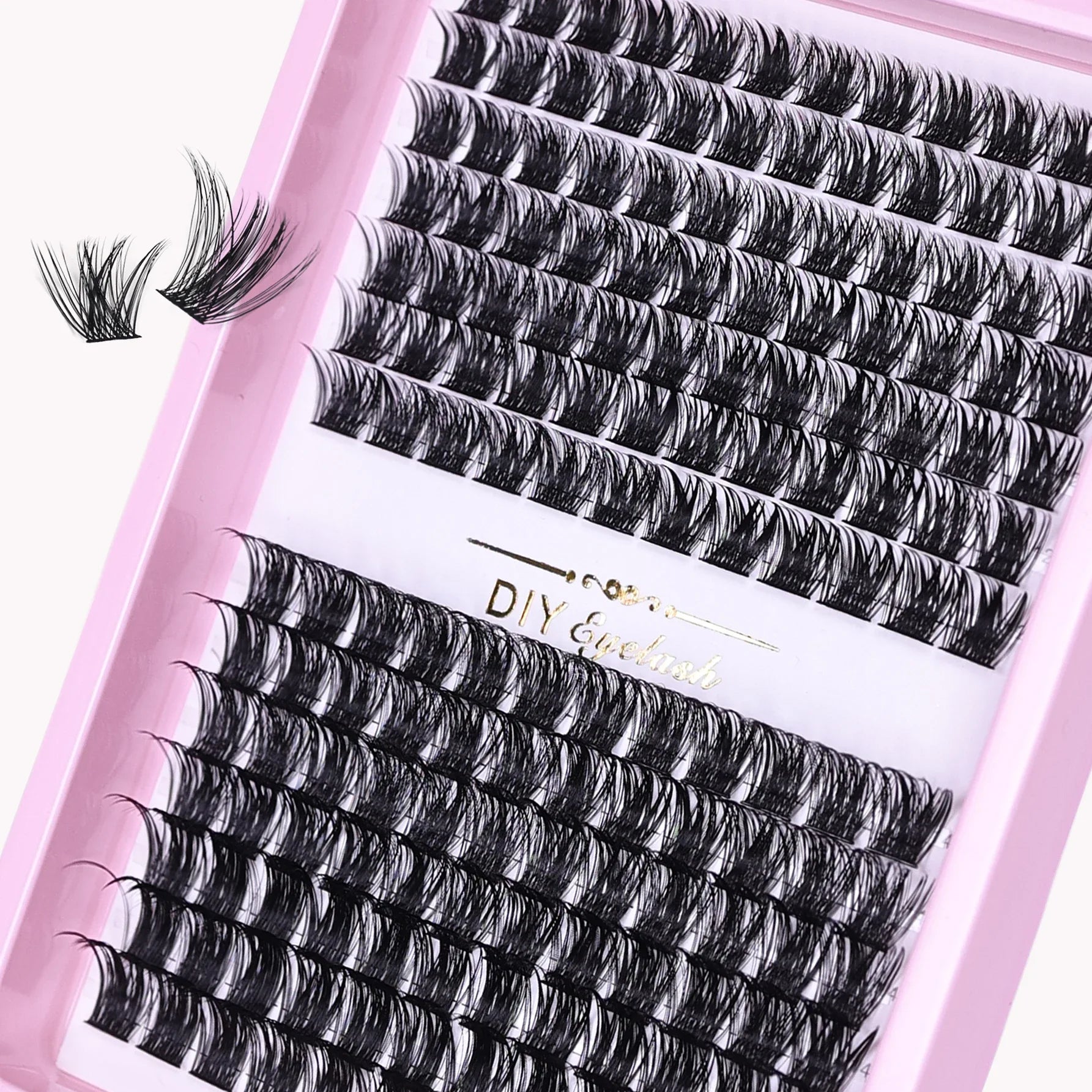 Lash Clusters 168pcs | DIY Wispy Individual Lashes 10-16mm D Curl alternate view