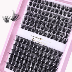 Lash Clusters 168pcs | DIY Wispy Individual Lashes 10-16mm D Curl alternate view