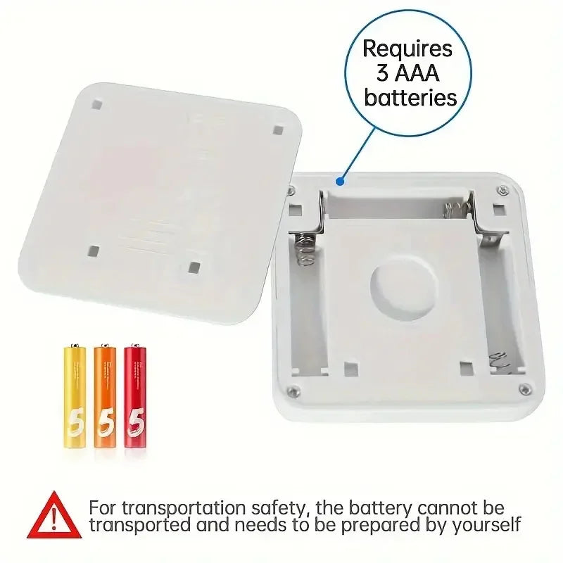 6LED Motion Sensor Night Light | Wireless Battery Operated Puck Lamp for Closet, St additional angle