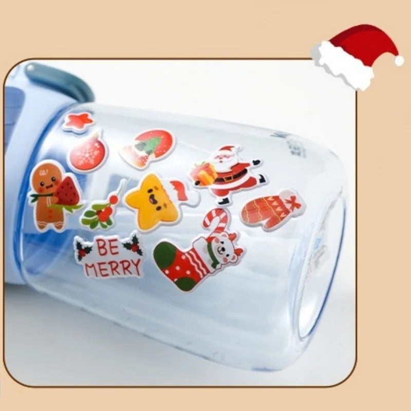 Christmas Bubble Stickers | 3D Holiday Party Decoration Set lifestyle view