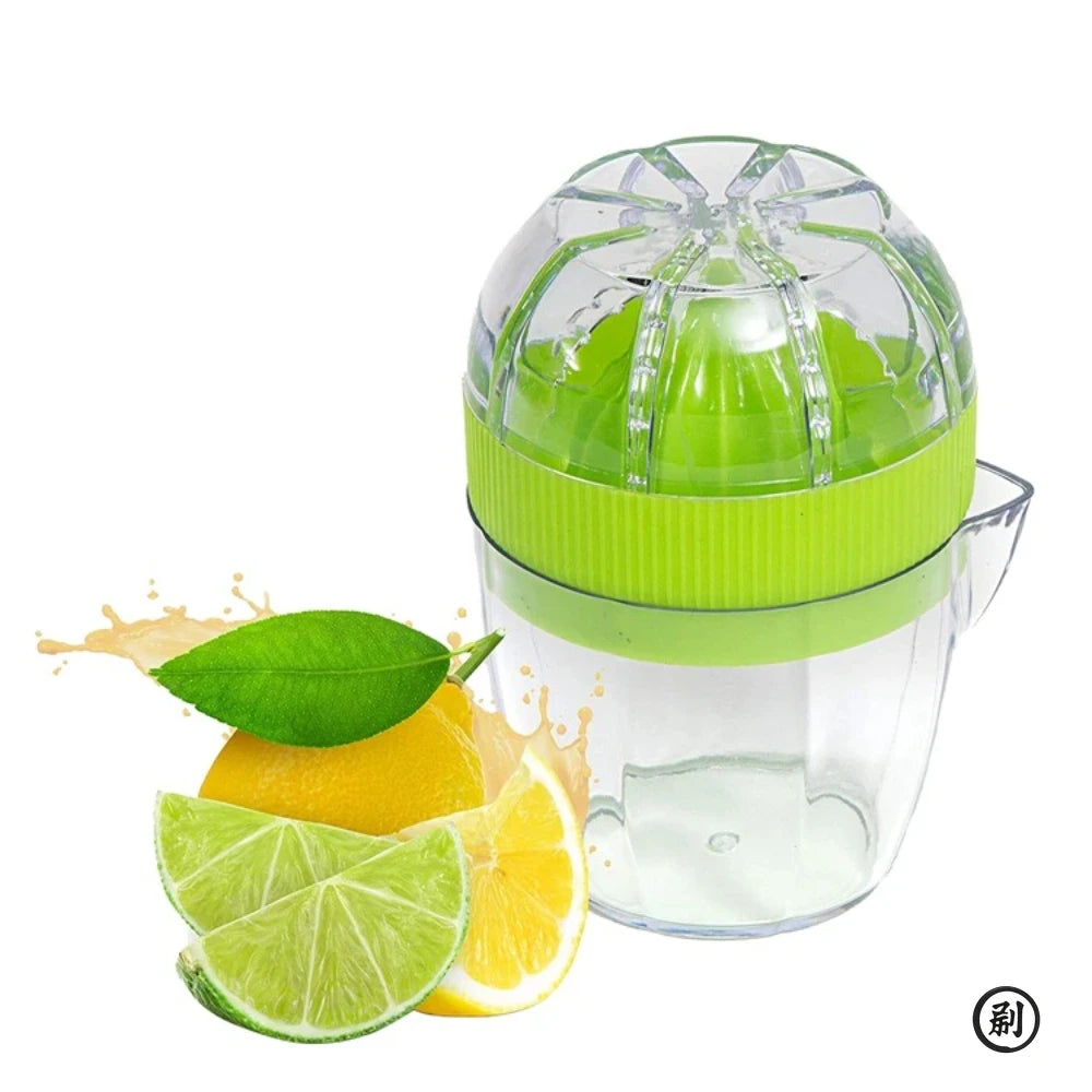 Manual Citrus Juicer with Lid | No Mess Lemon Squeezer for Fresh Juice detail view