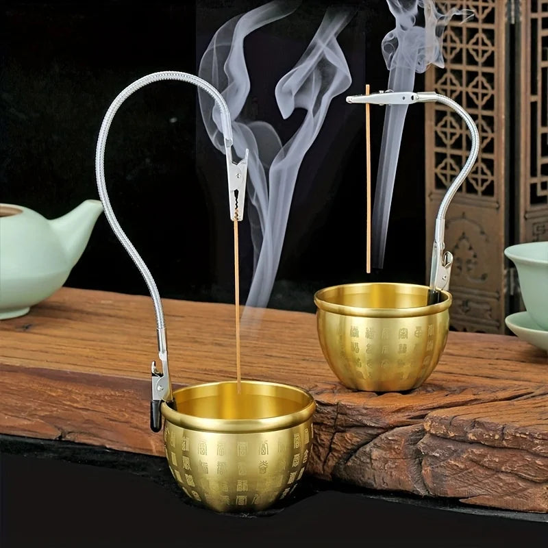 3pcs Stainless Steel Portable Vertical Mosquito Coil Holder Stand | Adjustable Dual additional angle