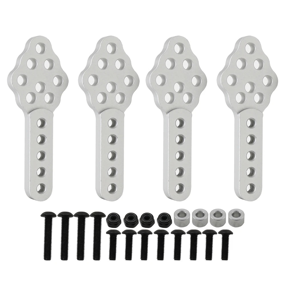 Aluminium Metal Shock Absorber Mount Adjust Height Angle Stand for 1/10 RC Crawler Ax lifestyle view