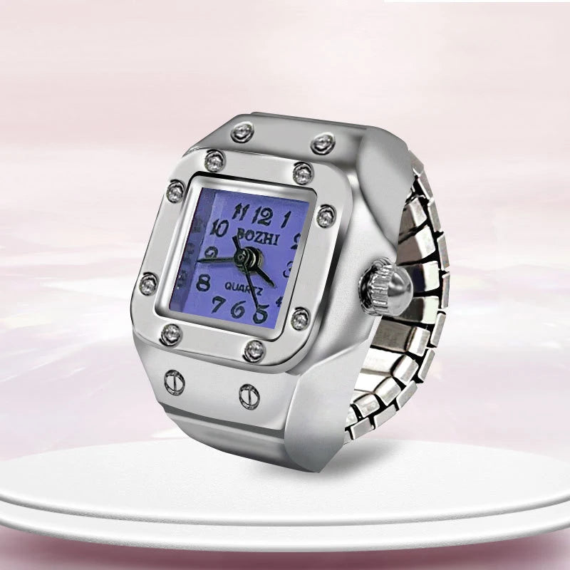 Roman Numeral Punk Gothic Finger Clock Jewelry