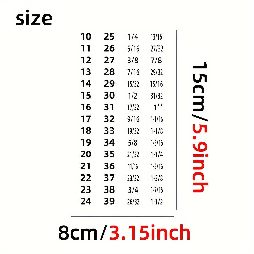 60pcs Mechanical Drive Socket Label Stickers | Quick and Easy Reminder Toolbox Decals alternate view