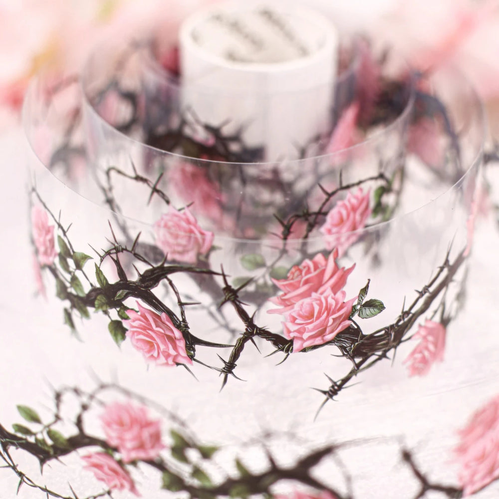 Floral Theme Decorative Adhesive Tapes | Scrapbooking and Craft Stickers lifestyle view