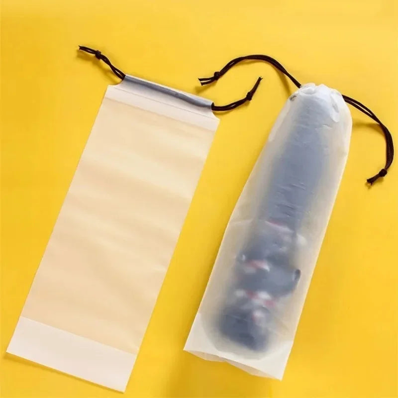 Umbrella Storage Bag Translucent Plastic Waterproof Anti-dirty Umbrella Cover Reusable P detail view