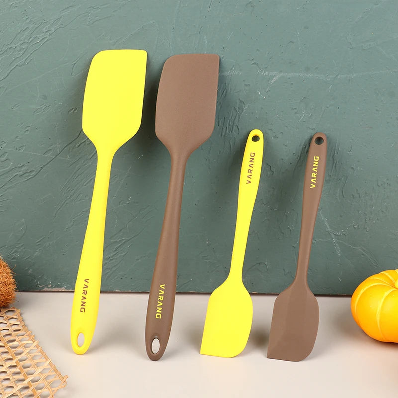 Silicone Baking Pastry Scraper Spatula | Non-Stick Heat-Resistant Kitchen Tool detail view