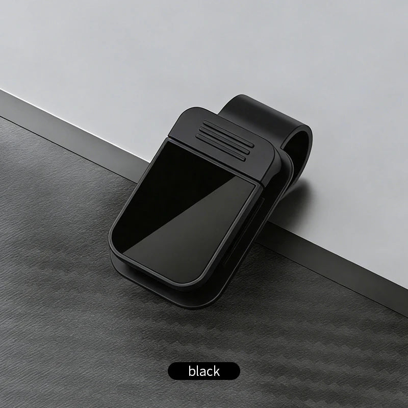 Car Visor Sunglasses Holder Clip Eyeglass Stand Card Ticket Manager Interior Storage Org detail view