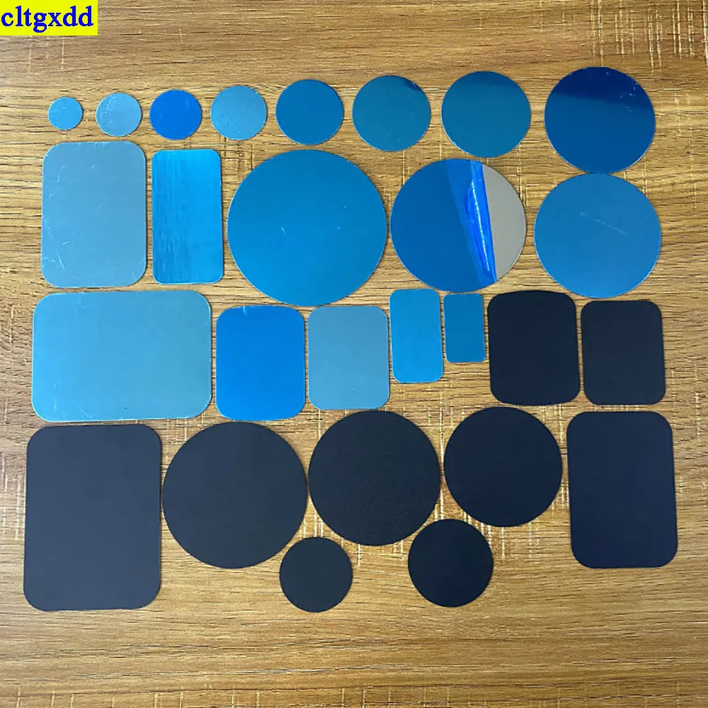 Magnetic Metal Plate Bracket 10 Pieces Round Square Car Phone Mount
