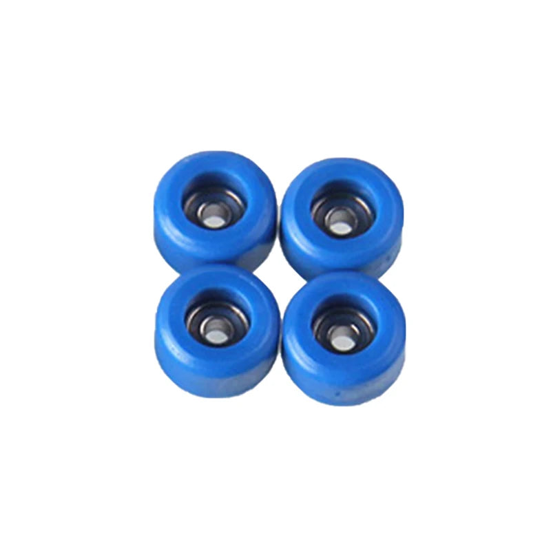 4Pcs/Set Urethane CNC Bearing Fingerboard Wheels | Professional PU + Metal lifestyle view