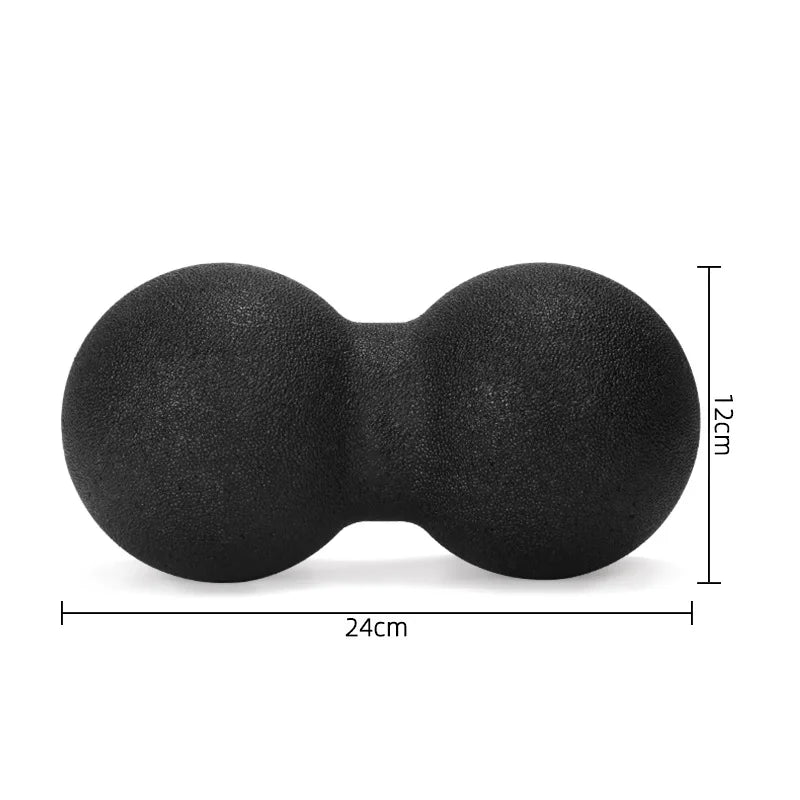 Peanut Massage Acupressure Ball | Trigger Point Massager for Neck and Back additional angle