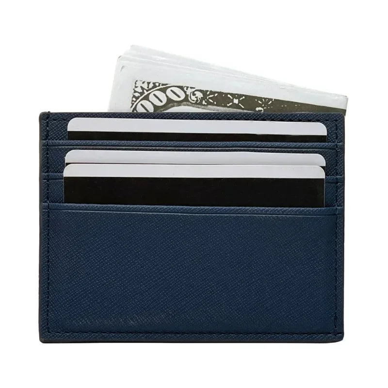 Large Capacity Multi-slot Bank Credit Card Gift Card Case ID Bag for Men Women Candy Col detail view