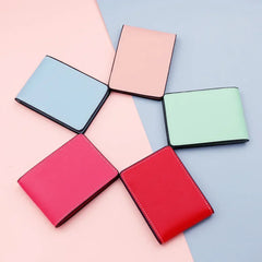 Ultra Thin Card Holder | Auto Driver License PU Wallet for Car Documents close-up view