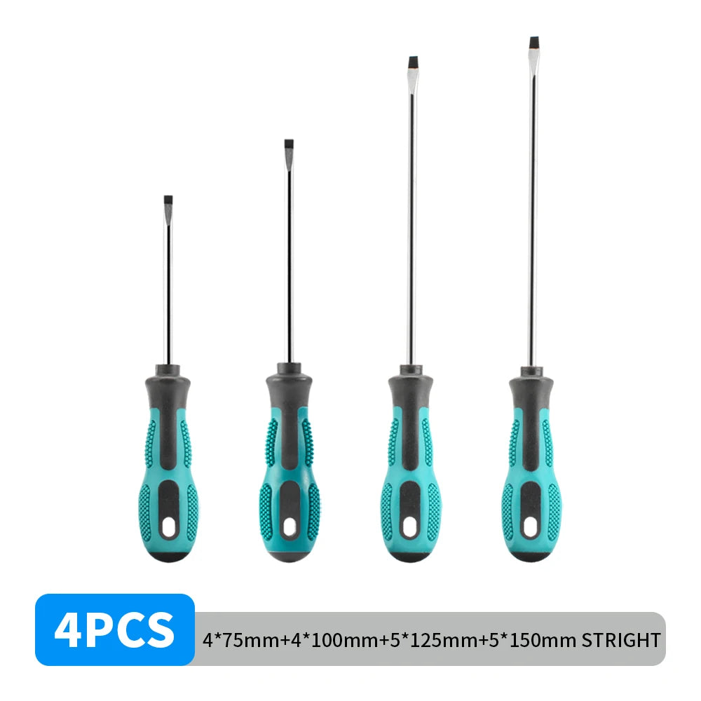 4PCS Multipurpose Screwdriver Set | Insulated Security Hand Tools close-up view