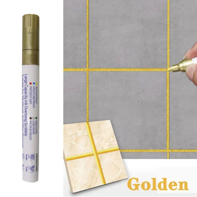 Waterproof Tile Marker Grout Pen Wall Seam for Floor Bathroom Kitchen Toilet Wall Sea alternate view