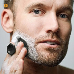 Men Facial Cleaning Brush Silicone Miniature Face Scrubber alternate view