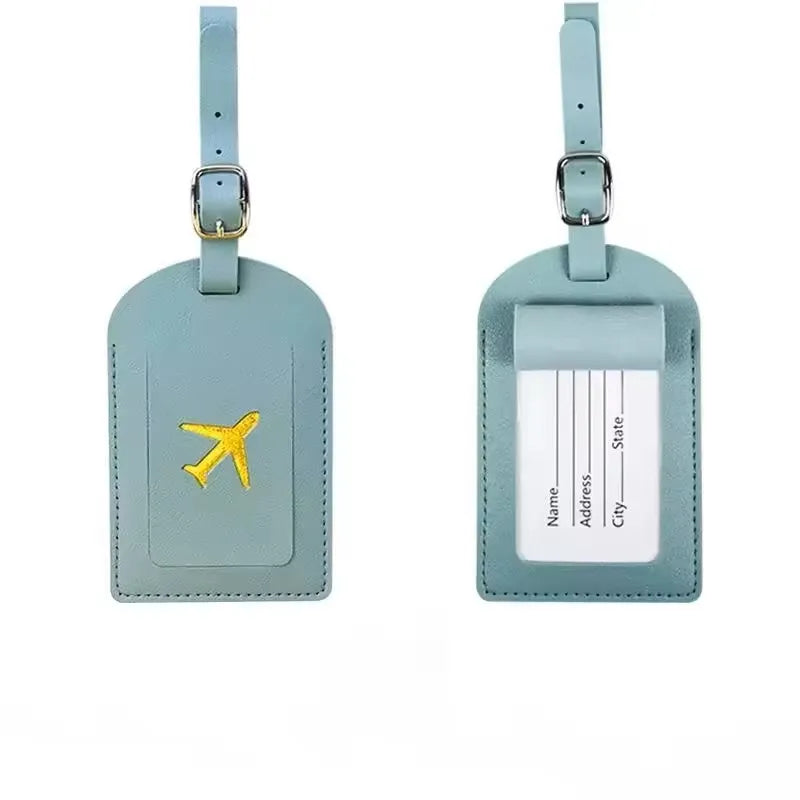Label Luggage Boarding Case Label Name Address Clip Travel alternate view