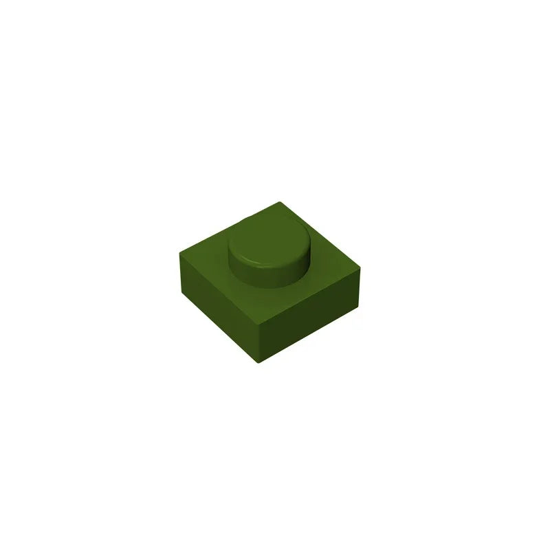 Gobricks GDS-501 Plate 1 x 1 | Compatible Building Block for Creative Builds alternate view