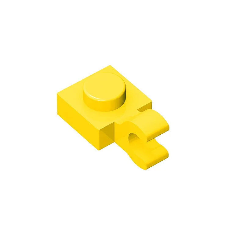 PLATE 1X1 W/HOLDER VERTICAL Building Block | Compatible with Lego 6019 61252 alternate view