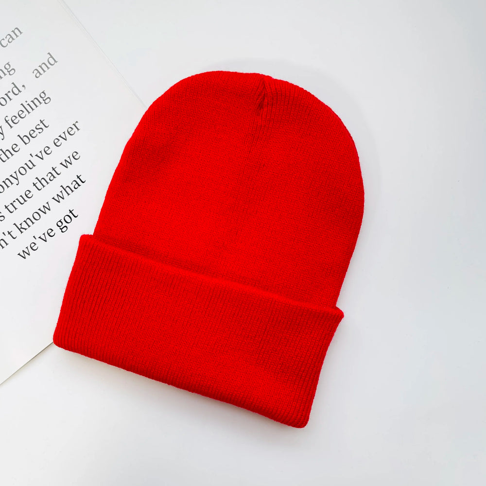 MLFO Colorful Knit Beanie with Ear Flaps | Unisex Winter Hat lifestyle view