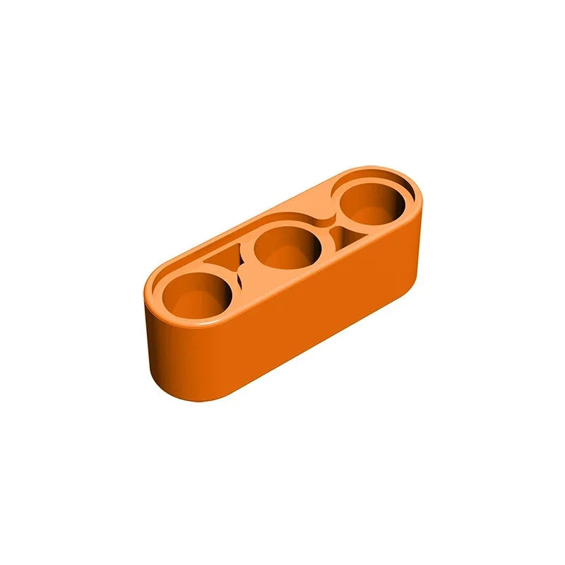 Gobricks GDS-663 Technical Liftarm Thick 1 x 3 | Compatible Building Block for DIY Cr alternate view