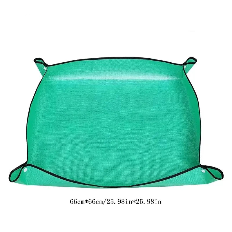 Mats Gardening Planting Mat Plant Repotting Mat Foldable Waterproof Gardening Potting lifestyle view