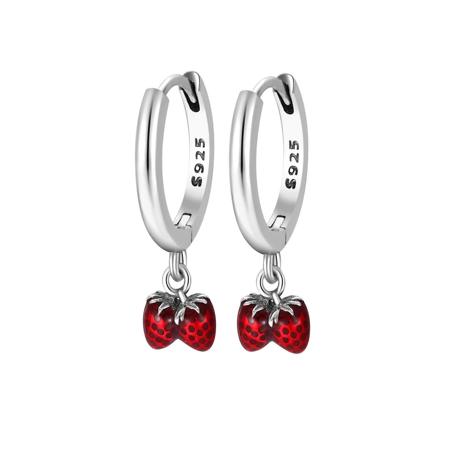 Hot Sell Feather Butterfly Strawberries Fit Original Charms Diy Fine Jewelry Gift For Wo detail view