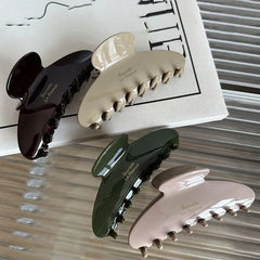 Acetate Large Hair Claw Clip Korean Style Strong Grip for All Hair Types
