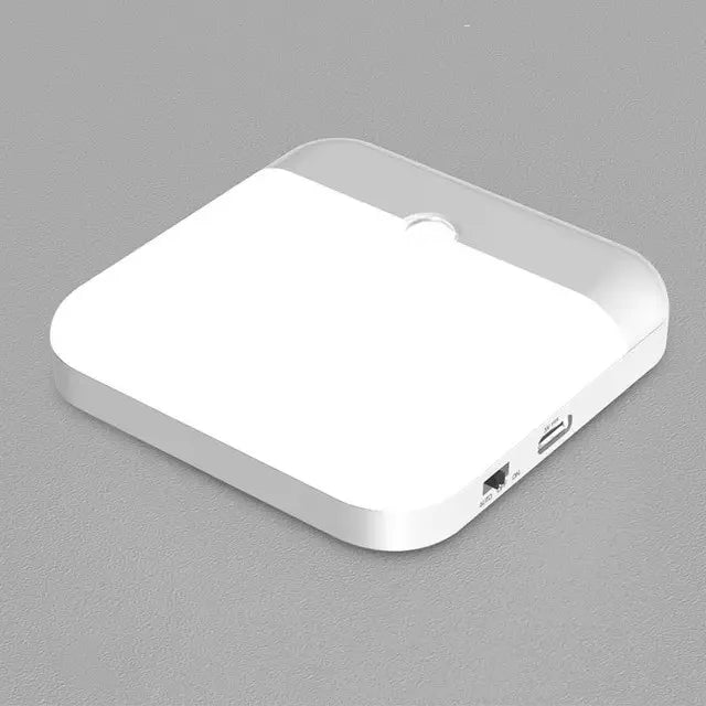 LED Motion Sensor Light Wireless LED Night Light Type C Rechargeable Night Light Cabin close-up view