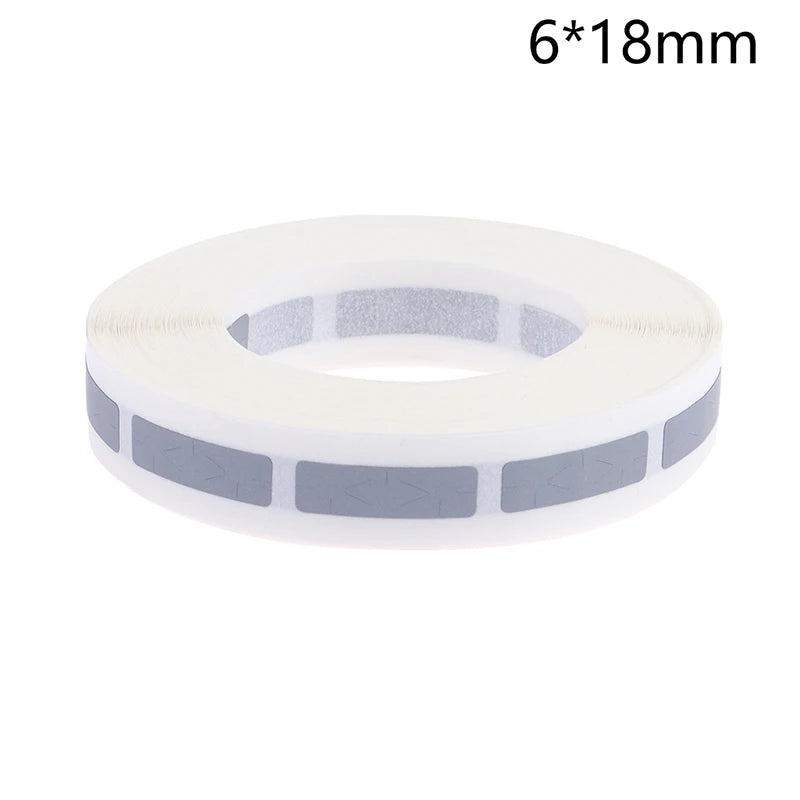 1000 Scratch Off Sticker Labels | Grey Roll for Games, Weddings & Confidential Data additional angle